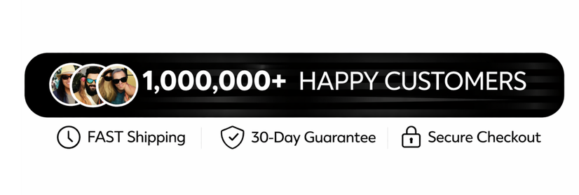 1,000,000+ Happy Customers · FAST Shipping · 30-Day Guarantee · Secure Checkout